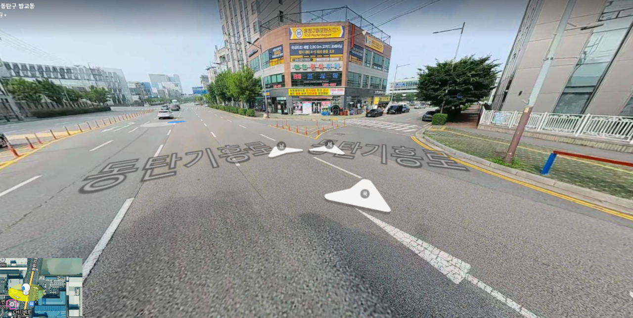 화성시 동탄구 방교동 일반상가 월세, 대지 81평 2